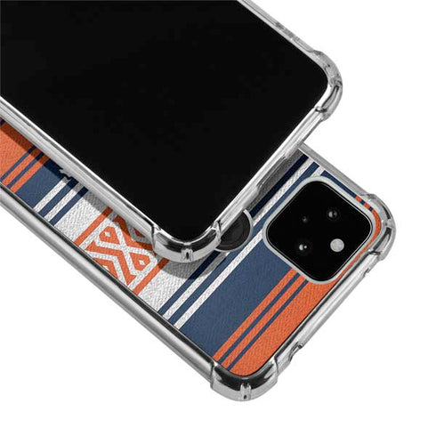 NFL Denver Broncos Trailblazer Google Pixel 5 Clear Case